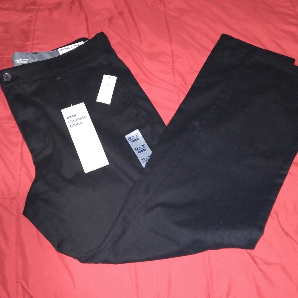 NWT Men's Old Navy Black Dress Pants